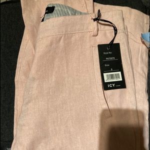 Pink dress pant size Small